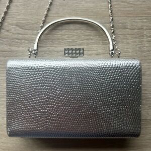 Silver clutch